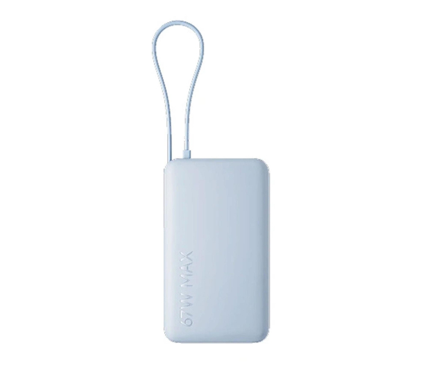Xiaomi 67W Power Bank 10000 Integrated Cable Ice Blue 71527 - 1502018 - zdjęcie
